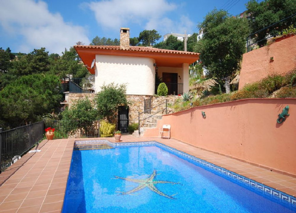 Ferienhaus mit privatem Pool und Meerblick Costa Brava