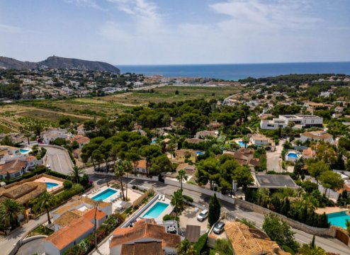 Spanien Costa Blanca Moraira Ferienhaus privater Pool