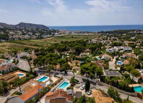 Spanien Costa Blanca Moraira Ferienhaus privater Pool