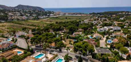 Spanien Costa Blanca Moraira Ferienhaus privater Pool