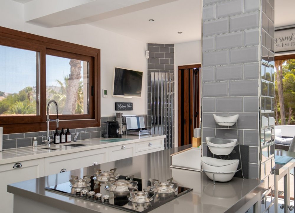 Spanien Costa Blanca Moraira Ferienhaus privater Pool
