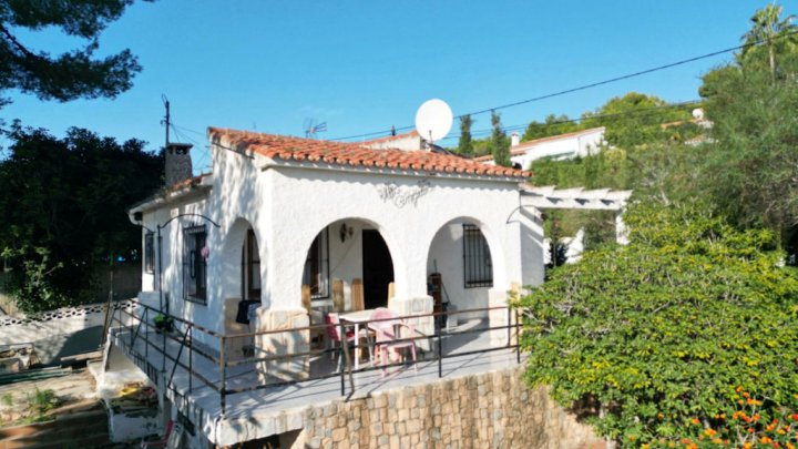 Maison de vacances à vendre à Moraira – Fanadix, Costa Blanca – avec vue panoramique sur les montagnes !