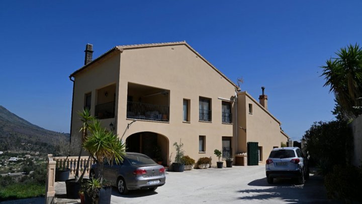 Mediterrane Finca bei Benissa mit Panoramablick und privatem Pool zu verkaufen