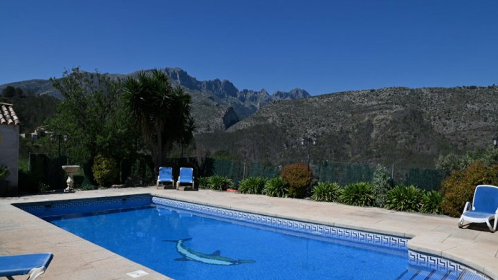Mediterrane Finca bei Benissa mit Panoramablick und privatem Pool zu verkaufen