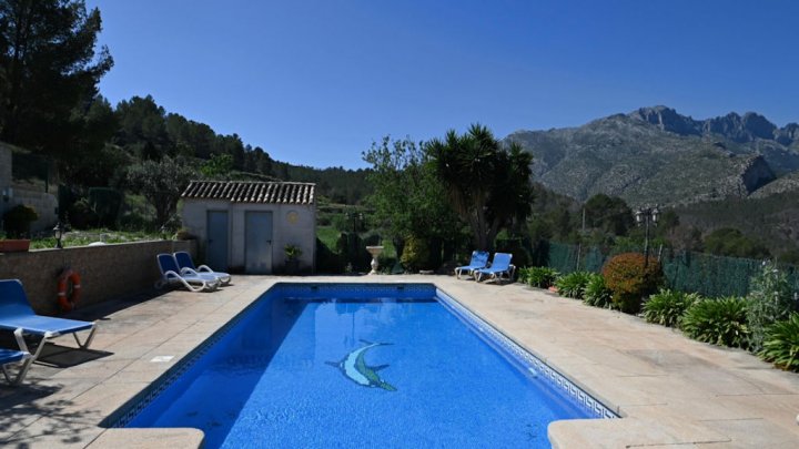 Mediterrane Finca bei Benissa mit Panoramablick und privatem Pool zu verkaufen