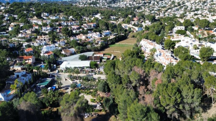 Exklusives Baugrundstück mit spektakulärem Meerblick in Moraira – Costa Blanca