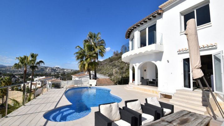 Luxushaus mit spektakulärem Meerblick in El Portet - Moraira - Costa Blanca 