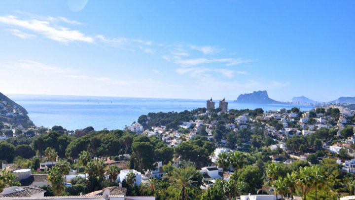 Luxushaus mit spektakulärem Meerblick in El Portet - Moraira - Costa Blanca 