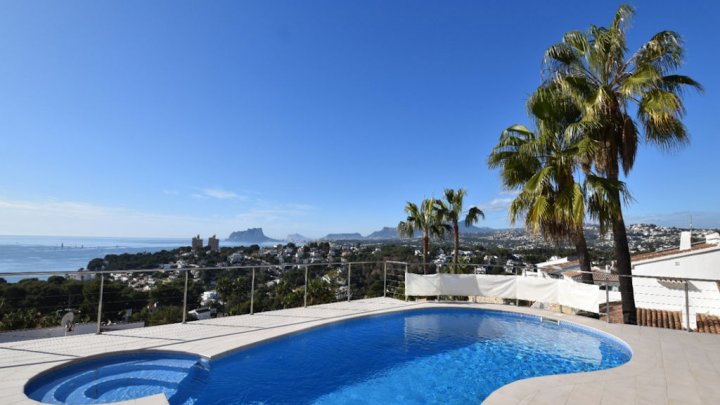 Luxushaus mit spektakulärem Meerblick in El Portet - Moraira - Costa Blanca 
