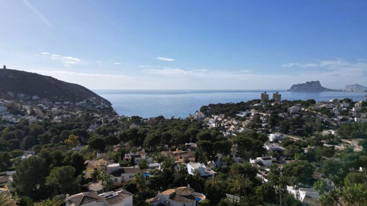 Luxushaus mit spektakulärem Meerblick in El Portet - Moraira - Costa Blanca 
