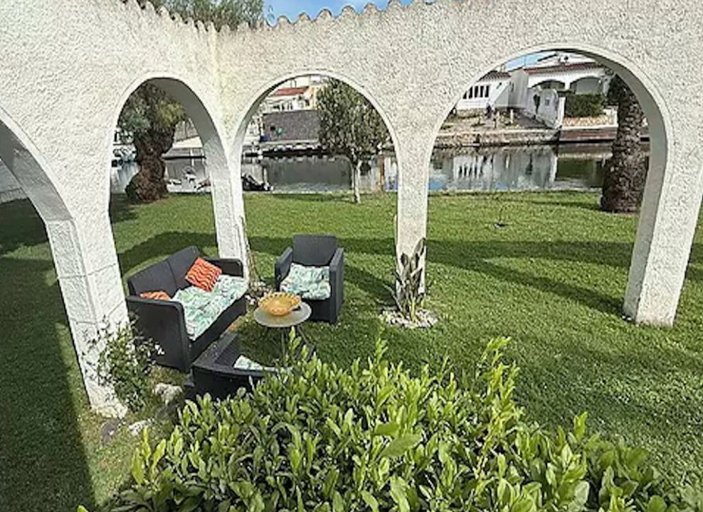 Erdgeschosswohnung in Empuriabrava am Kanal