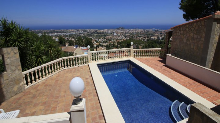 Mediterranes Ferienhaus in Dénia – Costa Blanca – mit atemberaubendem Meerblick 