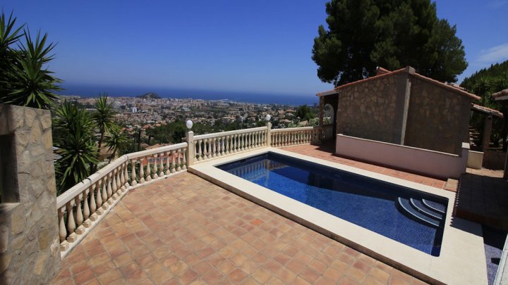 Mediterranes Ferienhaus in Dénia – Costa Blanca – mit atemberaubendem Meerblick 