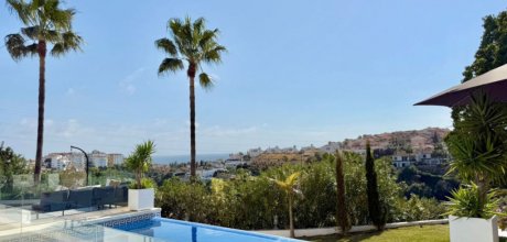 Costa del Sol Ferienhaus Spanien am Meer mit privatem Pool