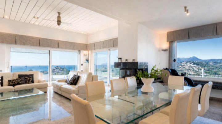 Luxusimmobilie Moraira an der Costa Blanca – Villa mit Infinity-Pool und Panoramameerblick