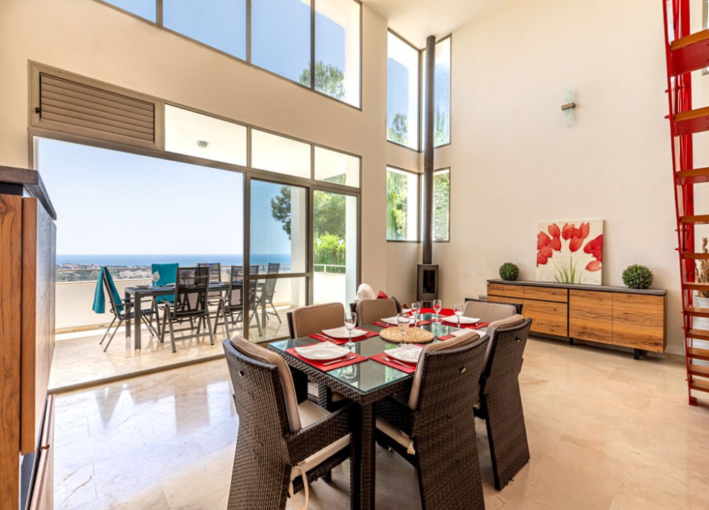 Ferienhaus in Calpe (Costa Blanca) mit Meerblick 