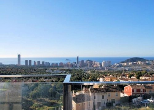 Benidorm Costa Blanca Villa mit Meerblick